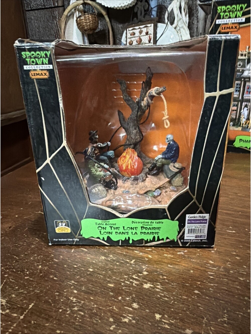 🎃Lemax 2008 Halloween Spooky Town On The Lone Prairie - Great Condition🎃